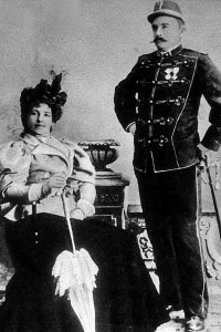 Mata Hari e suo marito Rudolph Mac Leod