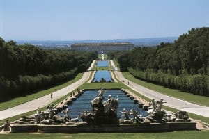 Il giardino della Reggia di Caserta progettato da Luigi Vanvitelli