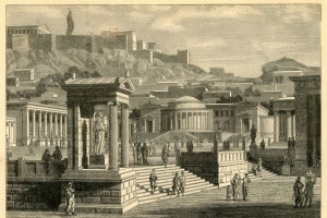 Com'era organizzata l'antica Atene in termini di società?