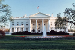 White House, la residenza del Presidente degli Stati Uniti d'America