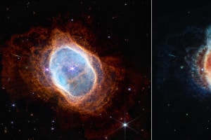 la morte di una stella, ripresa dal telescopio James Webb