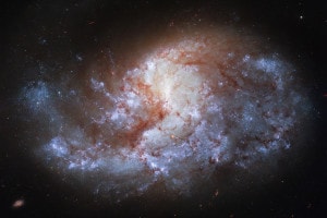 Una galassia ripresa dal telescopio Hubble