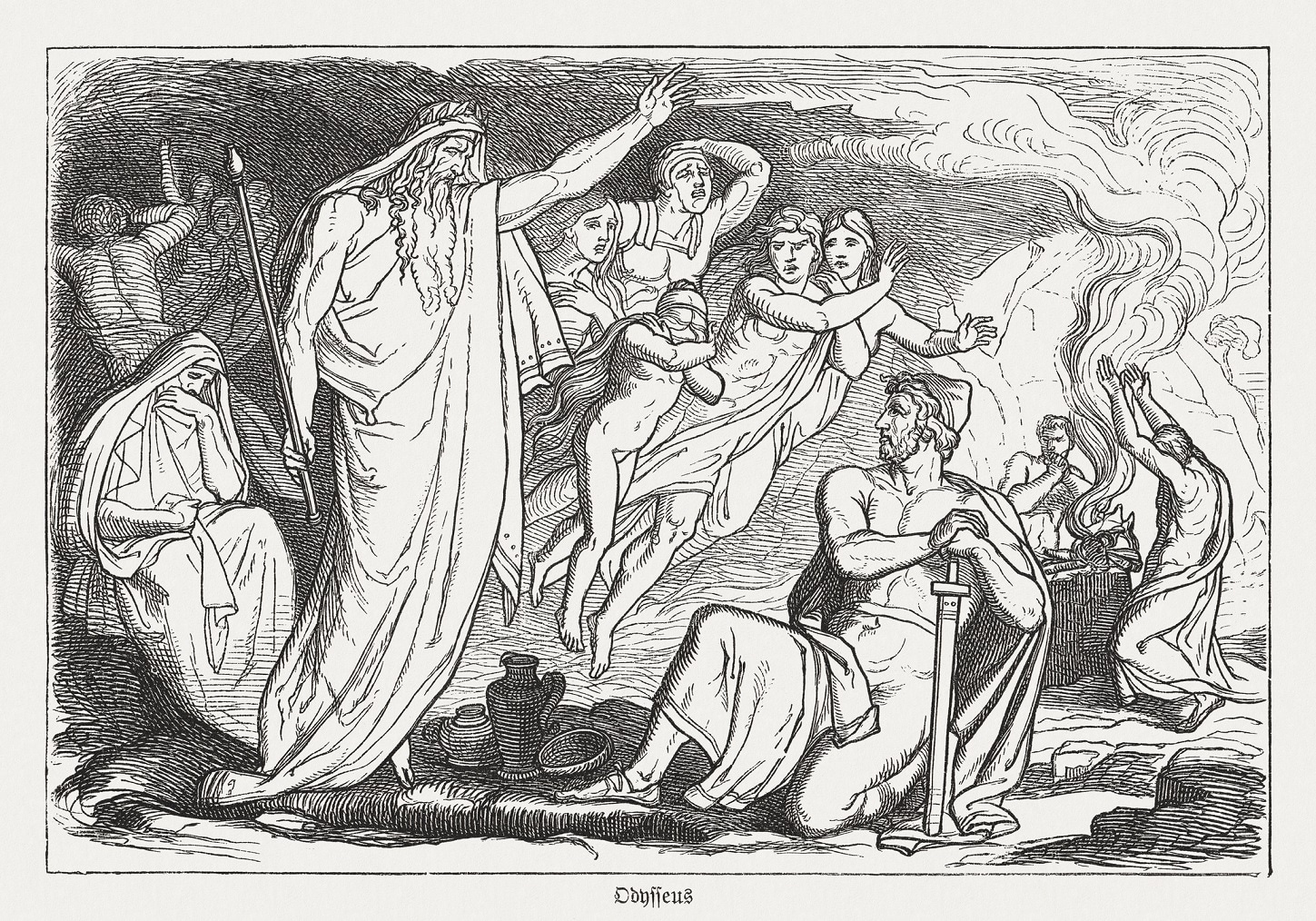 Полигнот Одиссея в Аиде
