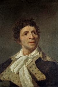 Ritratto del politico francese Jean-Paul Marat (1743-1793) di Joseph Boze. Carnavalet Museum, Parigi