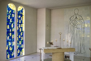 Cappella di Santa Maria del Rosario decorata da Matisse