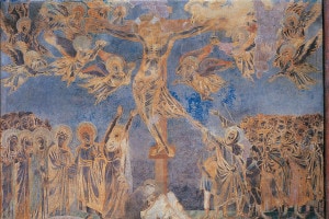 La Crocifissione: opera di Cimabue nella Basilica di San Francesco D’Assisi