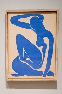 "Nu bleu 1" di Henri Matisse