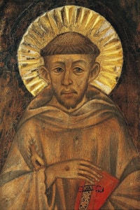 San Francesco d'Assisi: opera attribuita a Cenni di Pepo, noto come Cimabue. Museo della Porziuncola