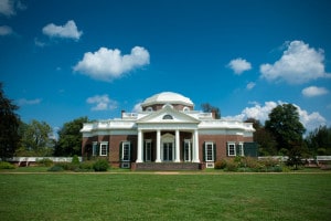 Monticello, casa di Thomas Jefferson a Charlottesville, Virginia