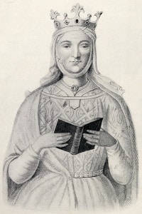 La poetessa d'amore Eleonora d'Aquitania (1122-1204)