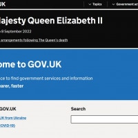 Morte Regina Elisabetta II: il sito del GOverno Britannico