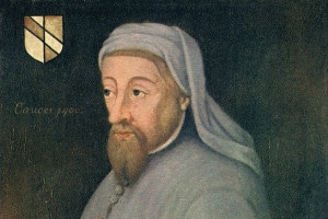 Geoffrey Chaucer è uno dei protagonisti della letteratura inglese