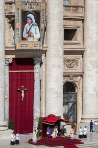 La Messa di Canonizzazione di Madre Teresa celebrata da Papa Francesco