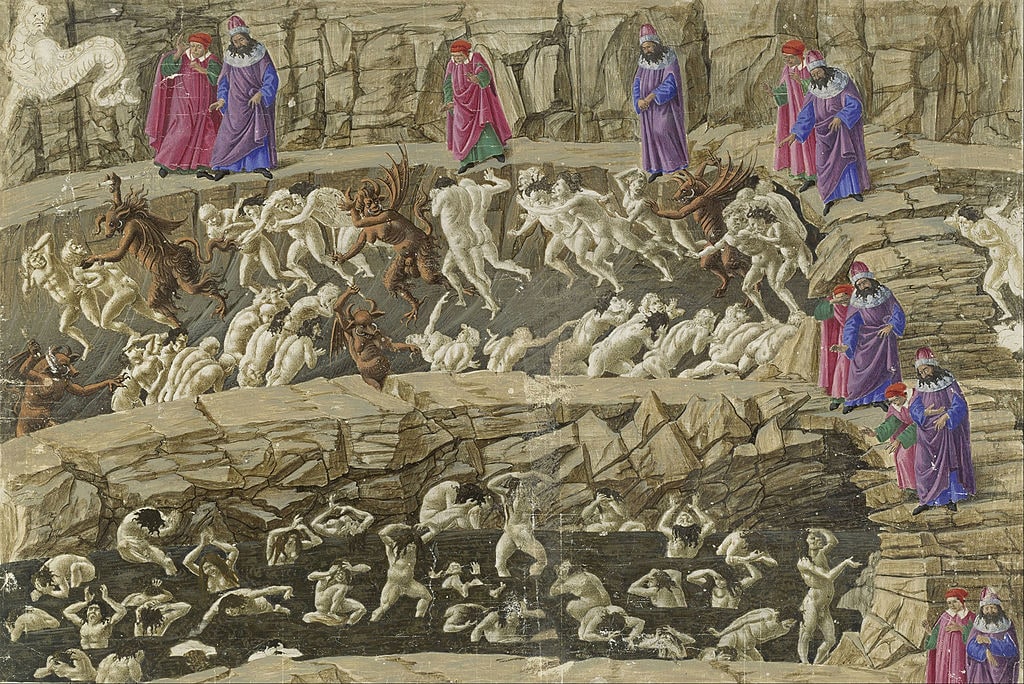 File:Spaccato dell' Inferno - Divina Commedia - Dante Alighieri