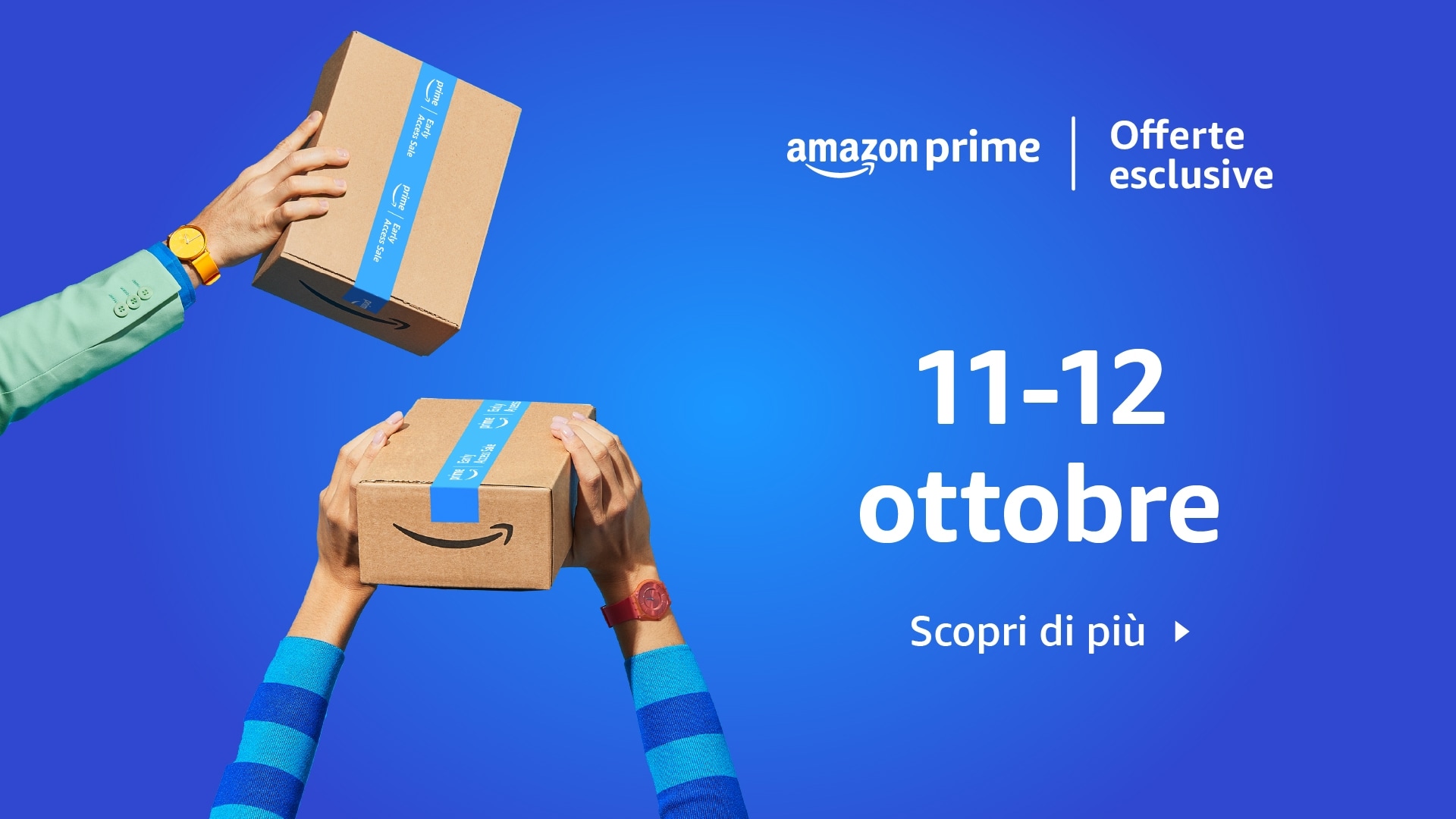 Amazon Prime Day 11 e 12 ottobre 2022