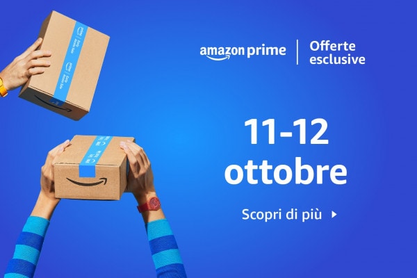 Amazon Prime Day oggi e fino alla mezzanotte del 12 ottobre 2022: offerte esclusive per il Prime Day d'autunno