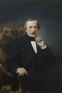Ritratto di Massimo d'Azeglio (1798-1866). Collezione della Pinacoteca di Brera, Milano