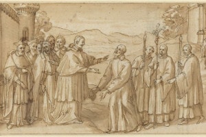 Il cardinale Federigo Borromeo incontra San Filippo Neri