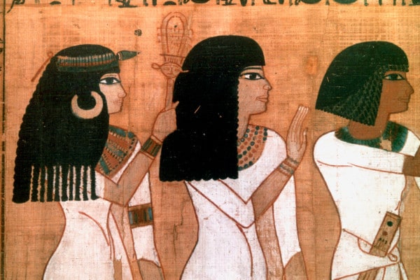 La condizione delle donne nell'antica Grecia e nell'antico Egitto