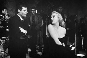 Una scena de La dolce vita di Federico Fellini