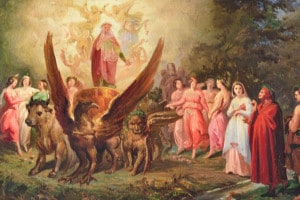 La Divina Commedia è l'opera più importante di Dante Alighieri