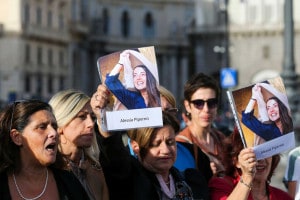 Manifestazioni a Roma per la liberazione di Alessia Piperno
