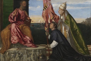 Jacopo Pesaro presentato a san Pietro da papa Alessandro VI (1506-1511)