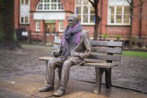 Statua dedicata ad Alan Turing