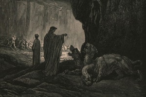 Nell'Inferno di Dante compaiono moltissime figure mitologiche