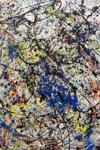 Reflection of the Big Dipper di Pollock
