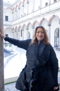 Zaha Hadid a Milano, 11 aprile 2011