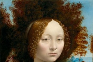 Il ritratto di Ginevra de' Benci è l'unico dipinto di Leonardo visibile negli Stati Uniti.