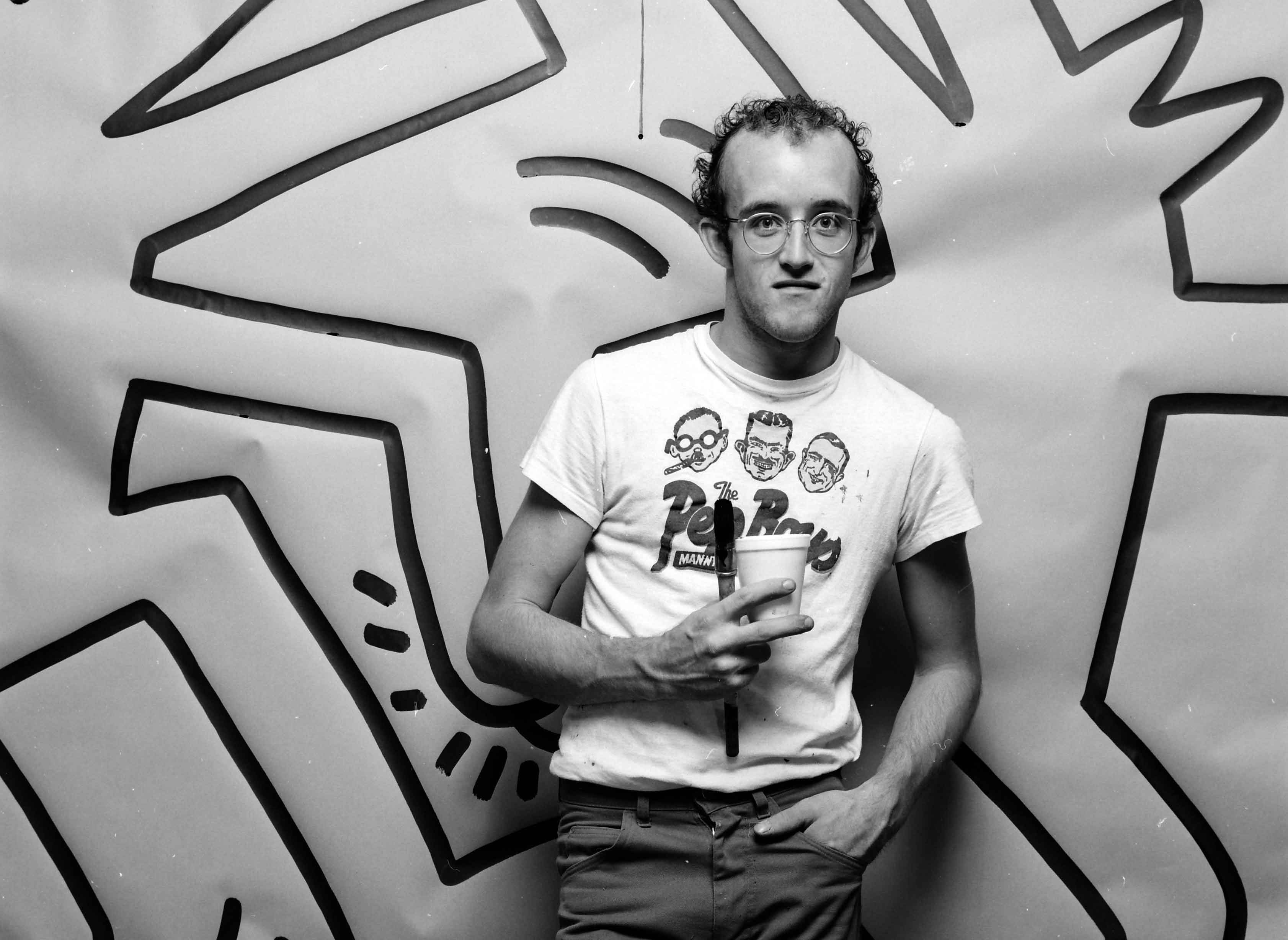 Keith Haring Vita Tecnica E Opere Dello Street Artist Americano 