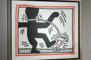 Keith Haring. Untitled 2, from Free South Africa (1985)
