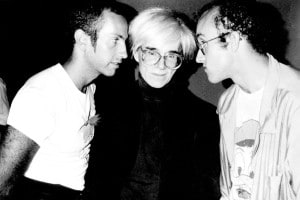 Kenny Scharf, Andy Warhol e Keith Haring, 16 giugno 1986