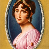 Joséphine de Beauharnais in una miniatura di Jean-Baptiste Isabey