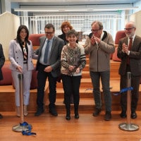 Taglio del nastro per la Nuova Biblioteca Centrale di Ingegneria del Politecnico di Torino