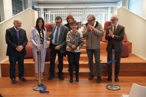 Taglio del per la Nuova Biblioteca Centrale di Ingegneria del Politecnico di Torino