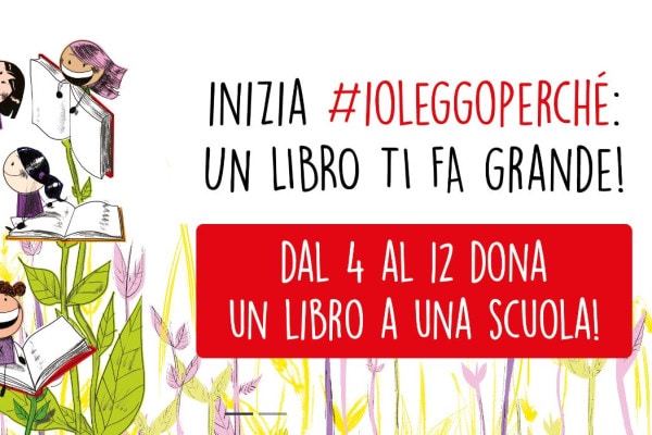 #IOLEGGOPERCHE': fino a domenica 12 novembre puoi andare in libreria e donare un libro alle scuole
