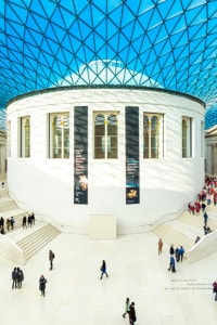 La Great Court del British Museum di Londra.