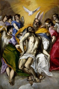 La Santa Trinità (1577-1579), conservata al Museo del Prado, Madrid.
