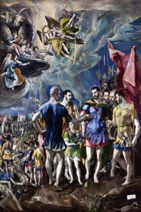 Il Martirio di San Maurizio di El Greco, 1580-1582.