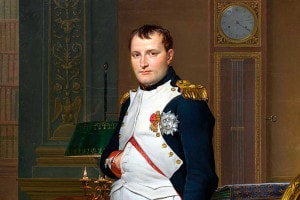 Napoleone Bonaparte, dipinto di Jacques-Louis David.