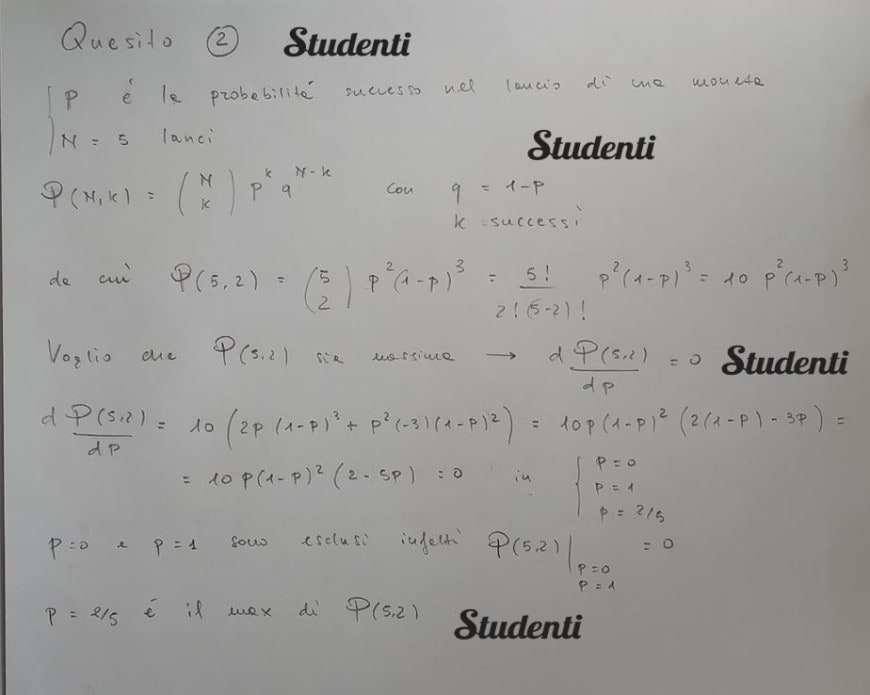 Test Ingresso Matematica Seconda Media Con Soluzioni Quesito 2 seconda prova matematica 2024: soluzione e svolgimento della