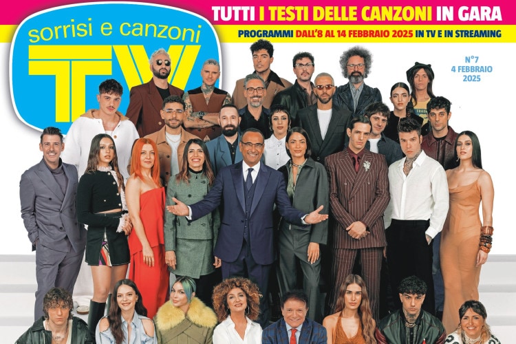 Sanremo 2025 con TV Sorrisi e Canzoni: eventi, podcast e social