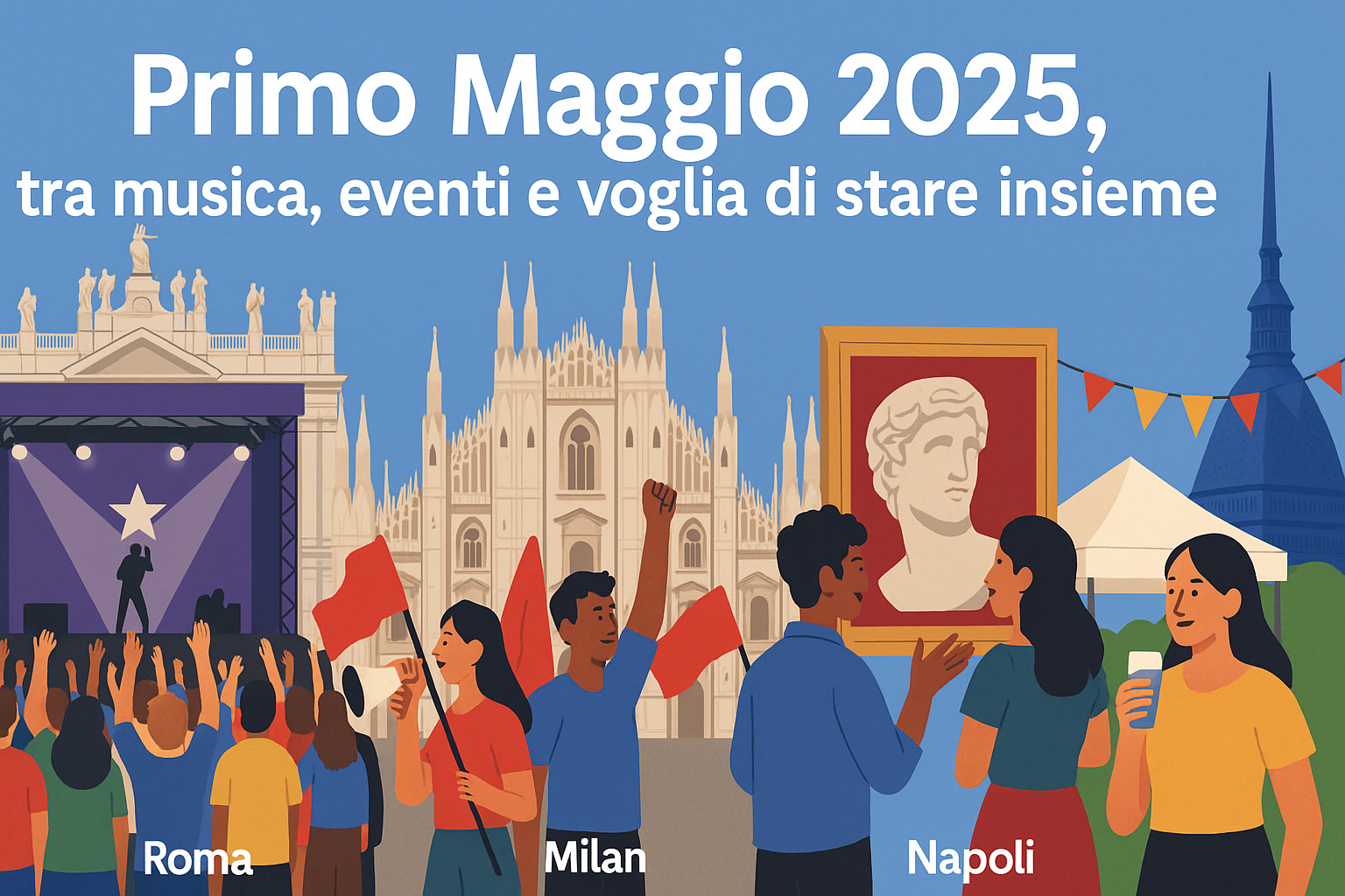 Primo maggio 2025, concerti e iniziative in tutta Italia | Studenti.it
