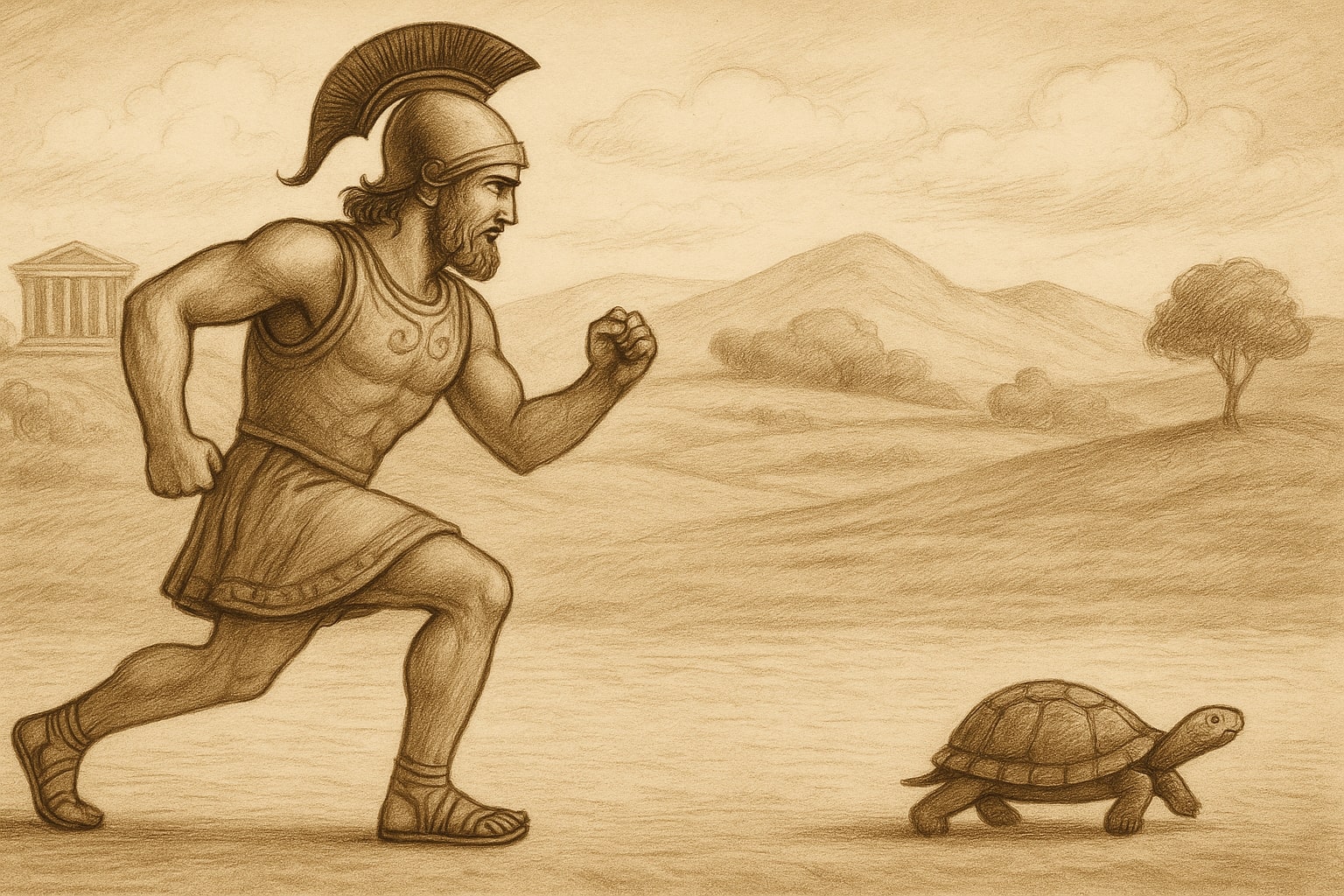 Cos’è davvero il paradosso di Achille e la tartaruga? E cosa c’entra